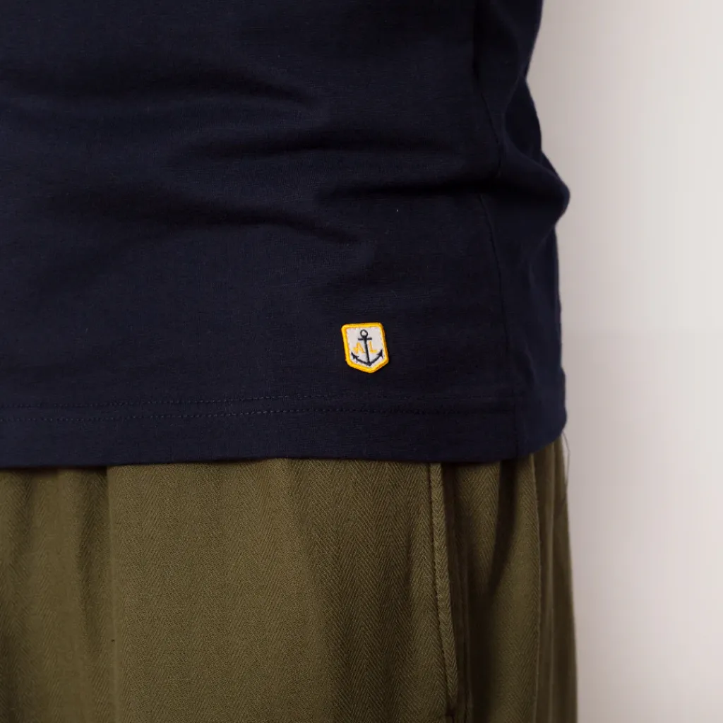 T-Shirts|Armor Lux Organic Lightweight Heritage T-Shirt - Marine Deep