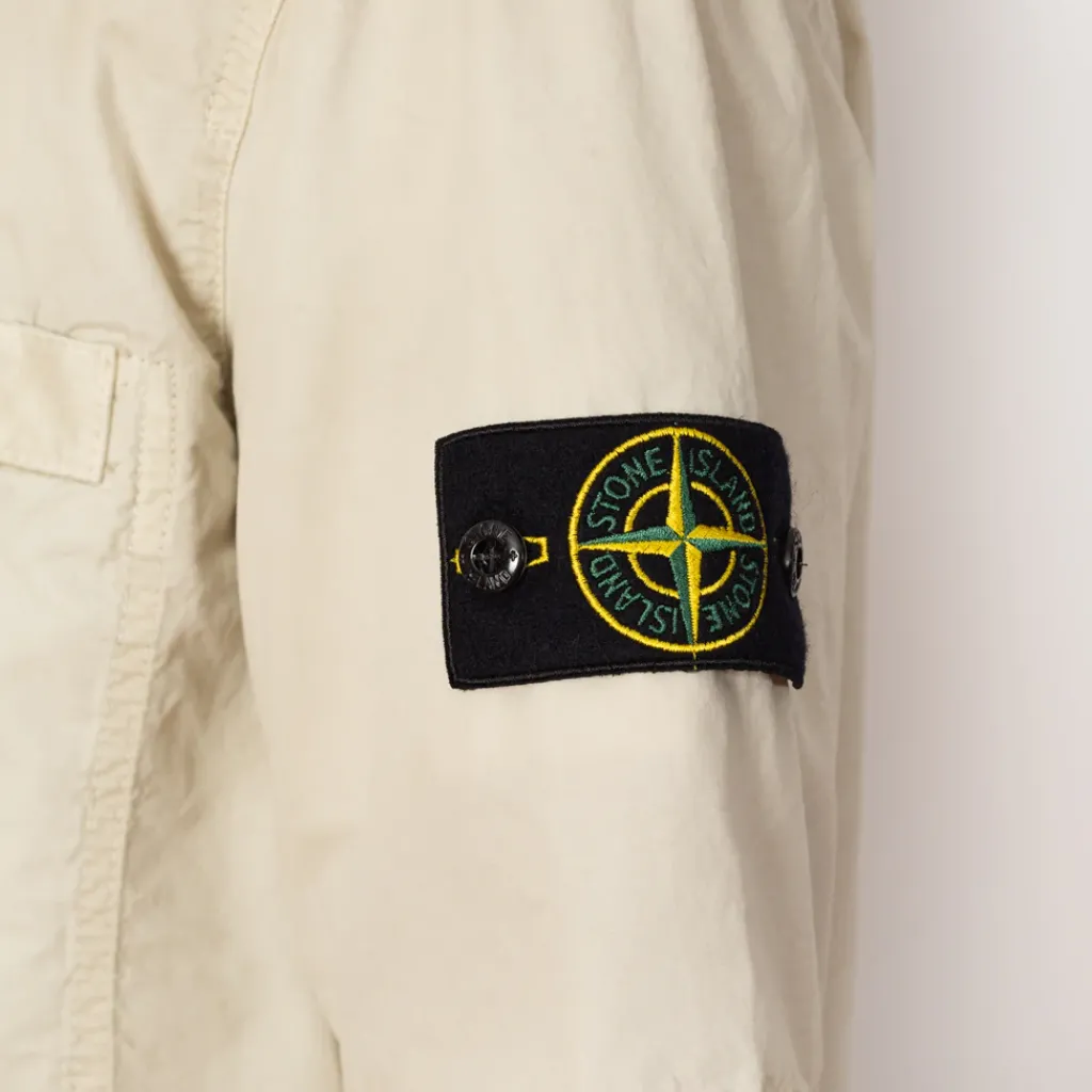 Shirts|Stone Island Overshirt S/S - Sand (V0195)