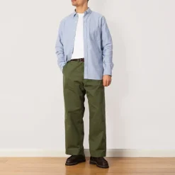 Shirts|Beams Plus Oxford Shirt - Blue