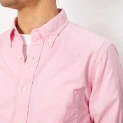 Shirts|Beams Plus Oxford Shirt - Pink
