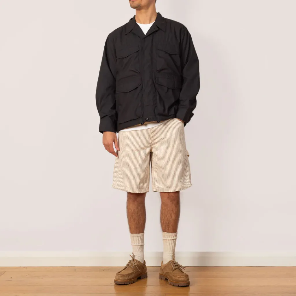 Jackets|Universal Works Parachute Field Jacket - Black