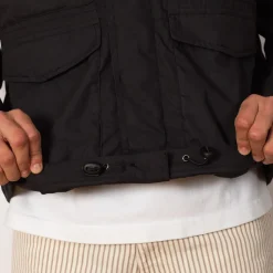 Jackets|Universal Works Parachute Field Jacket - Black