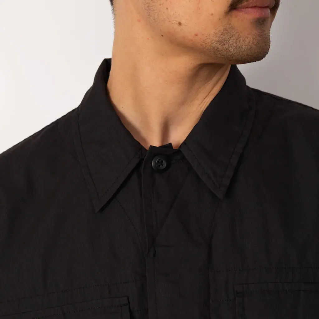 Jackets|Universal Works Parachute Field Jacket - Black
