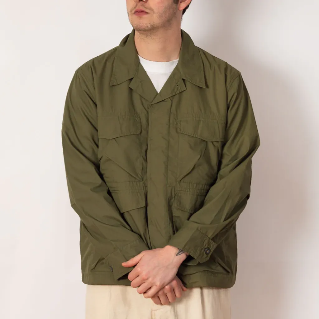 Jackets|Universal Works Parachute Field Jacket - Olive
