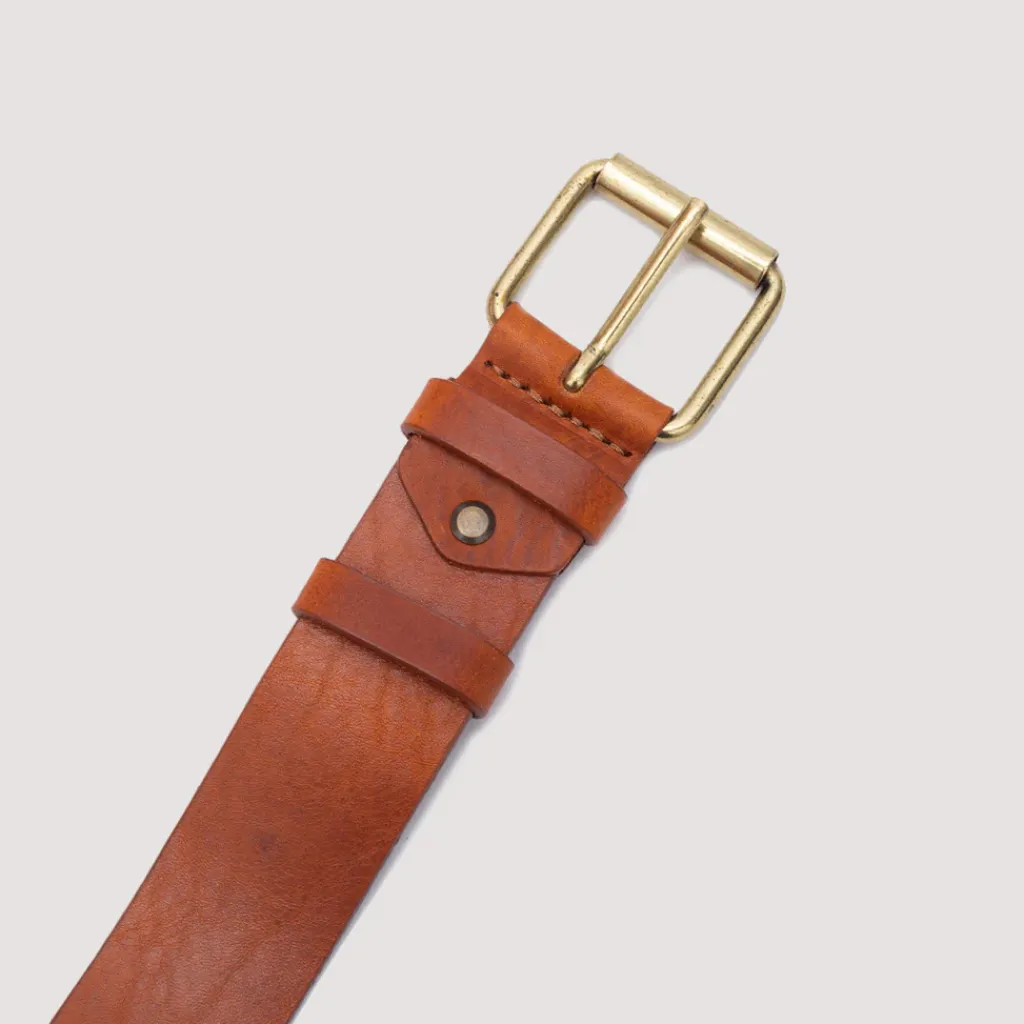 Belts|Nudie Jeans Pedersson Leather Belt - Toffee Brown