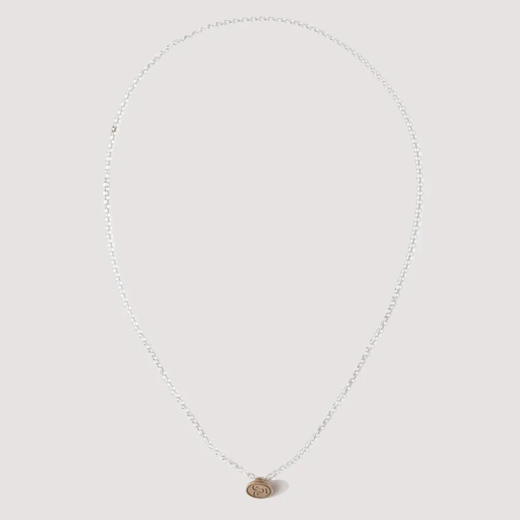 Jewellery|Tender Co. Penna Button Necklace - Polished