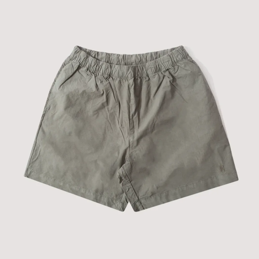 Shorts|Norse Projects Per Cotton Tencel Shorts - Mid Khaki