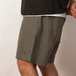 Shorts|Norse Projects Per Cotton Tencel Shorts - Mid Khaki