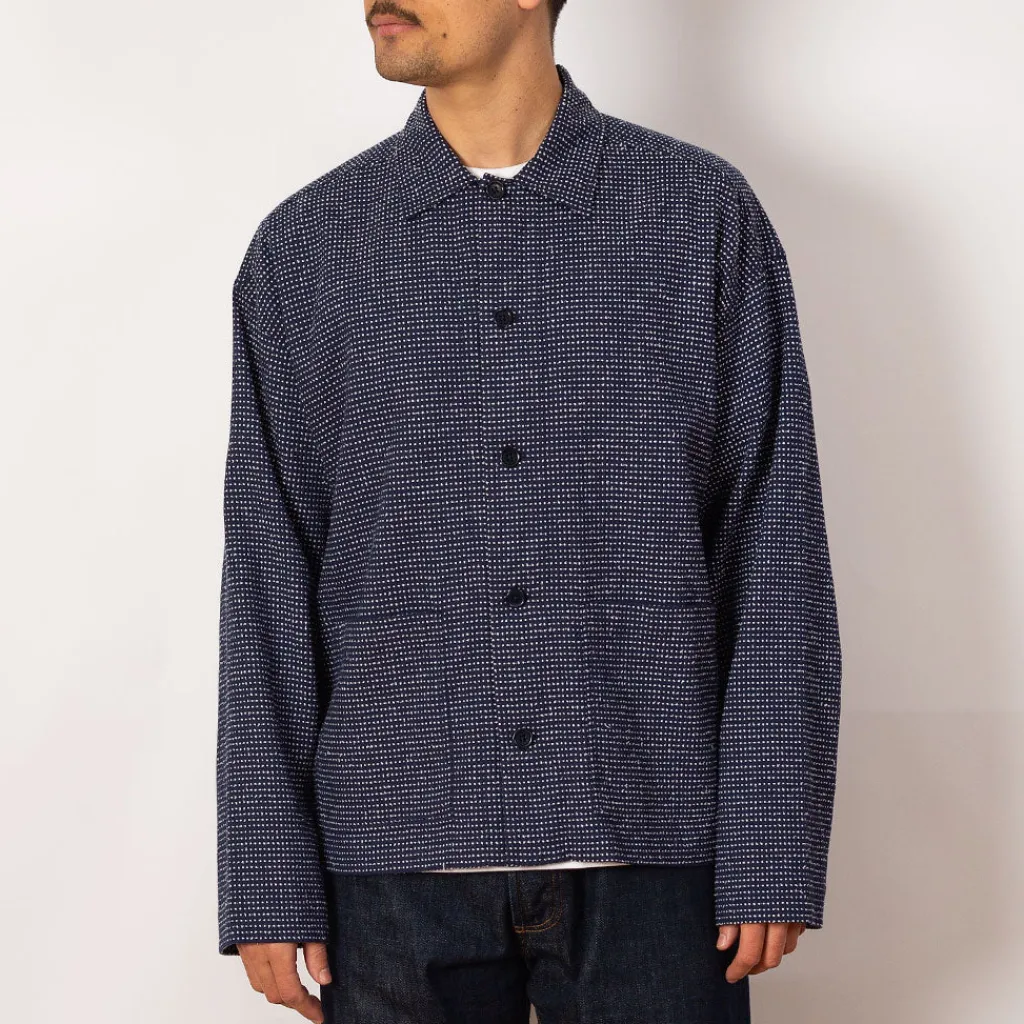 Shirts|You Must Create PJ Overshirt - Blue White