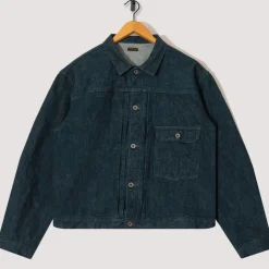Jackets|Kapital Plant Dyed Denim Jacket - No.4