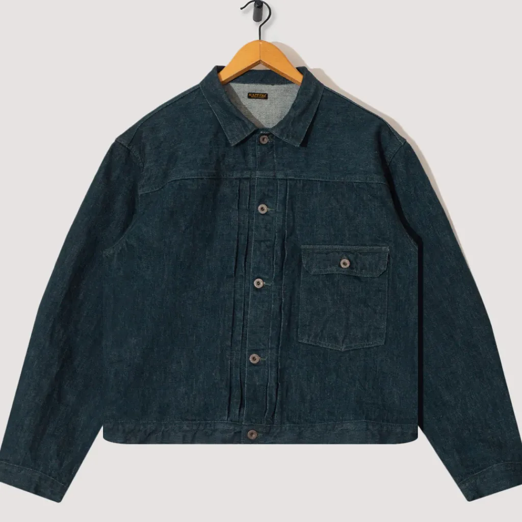Jackets|Kapital Plant Dyed Denim Jacket - No.4