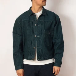 Jackets|Kapital Plant Dyed Denim Jacket - No.4