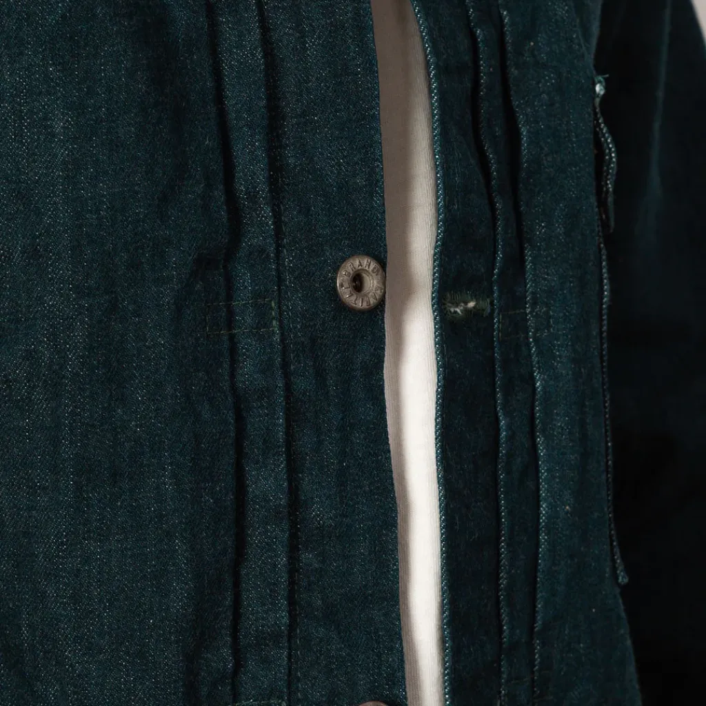 Jackets|Kapital Plant Dyed Denim Jacket - No.4