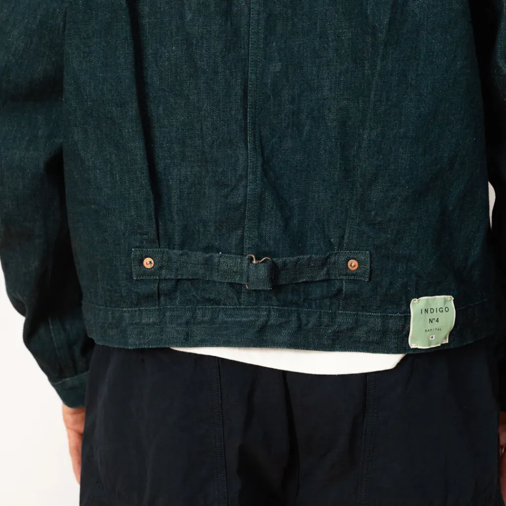 Jackets|Kapital Plant Dyed Denim Jacket - No.4