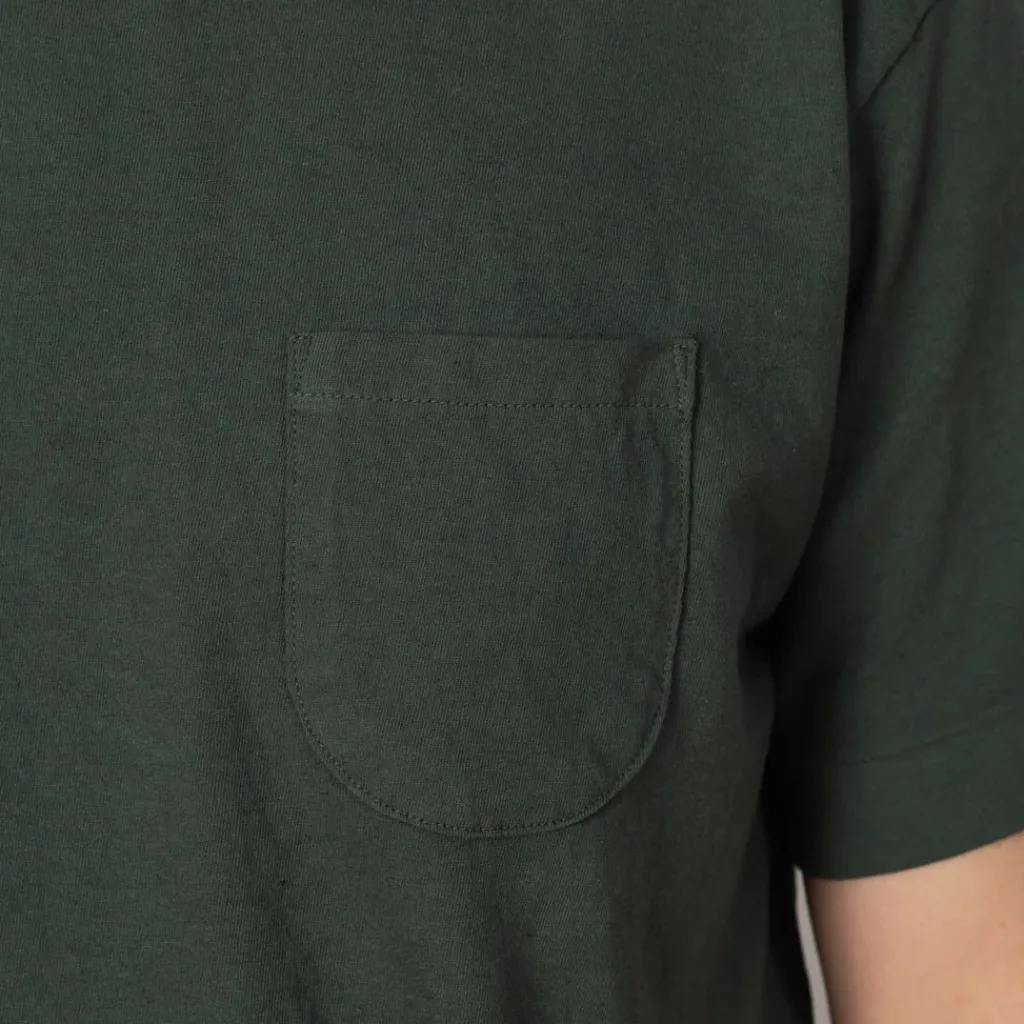 T-Shirts|Ends and Means Pocket Tee - Dull Green