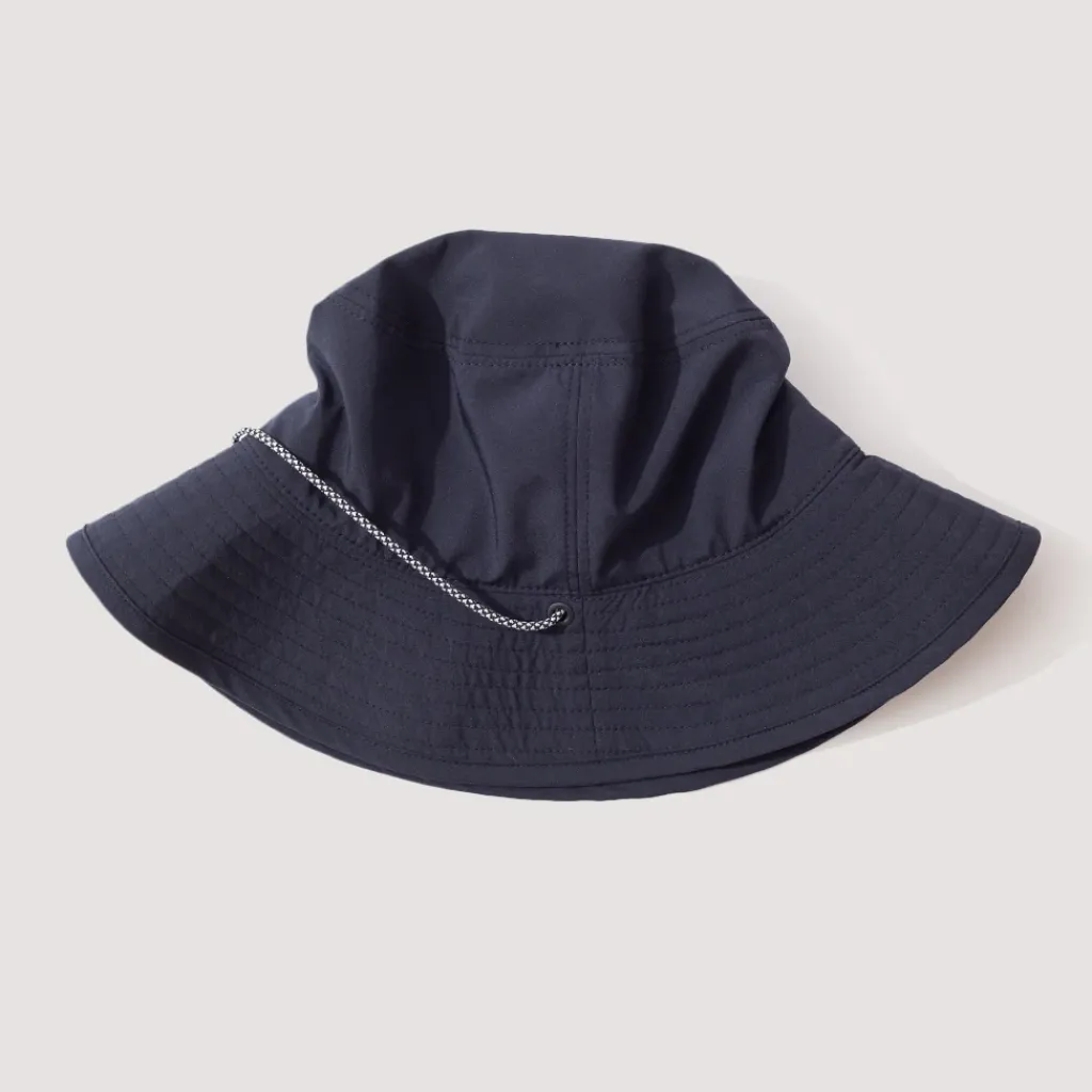 Headwear|Found Feather Polyester Dyed Poplin Solotex - Navy