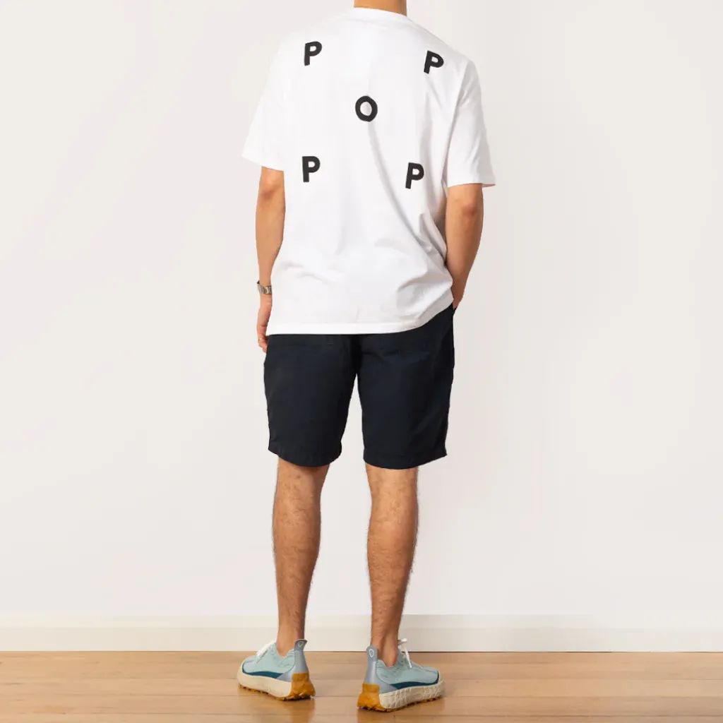 T-Shirts|Pop Trading Company Pop Logo T-Shirt - White