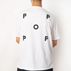 T-Shirts|Pop Trading Company Pop Logo T-Shirt - White