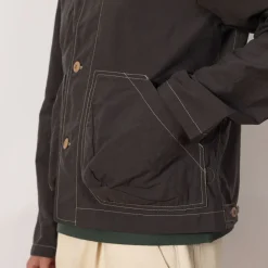 Jackets|Folk Prism Jacket - Charcoal Nylon