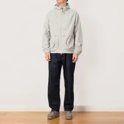 Jackets|Folk Prism Zip Through Jacket - Soft Blue