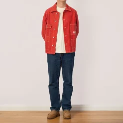 Jackets|Story MFG Railroad Jacket - Pink Wonky-Wear