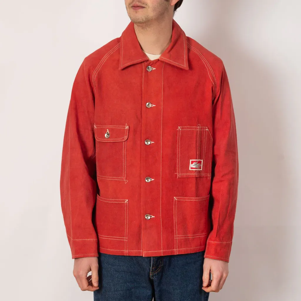 Jackets|Story MFG Railroad Jacket - Pink Wonky-Wear