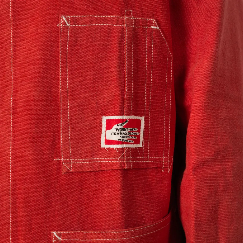 Jackets|Story MFG Railroad Jacket - Pink Wonky-Wear