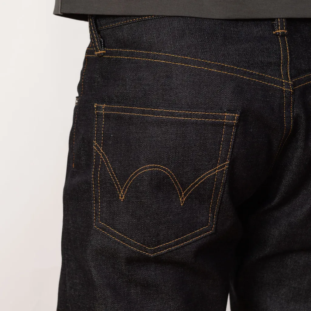 Jeans|Edwin Regular Tapered - 13.5oz Kaihara Dark Pure Indigo Rainbow Selvedge