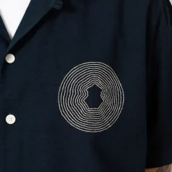 Shirts|Folk Relaxed Soft Collar Shirt - Navy