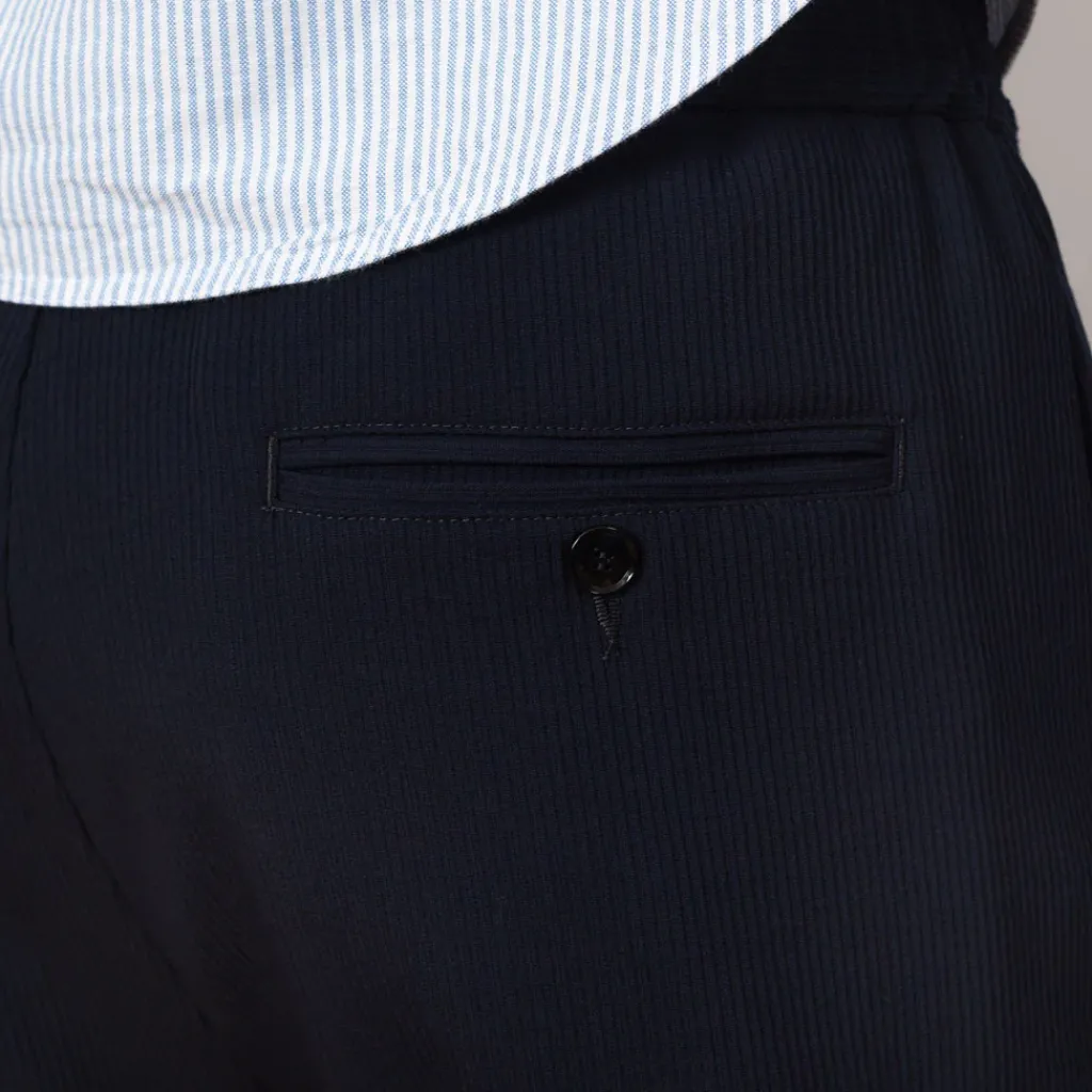 Trousers|Barena Riobarbo Folco Trouser - Navy