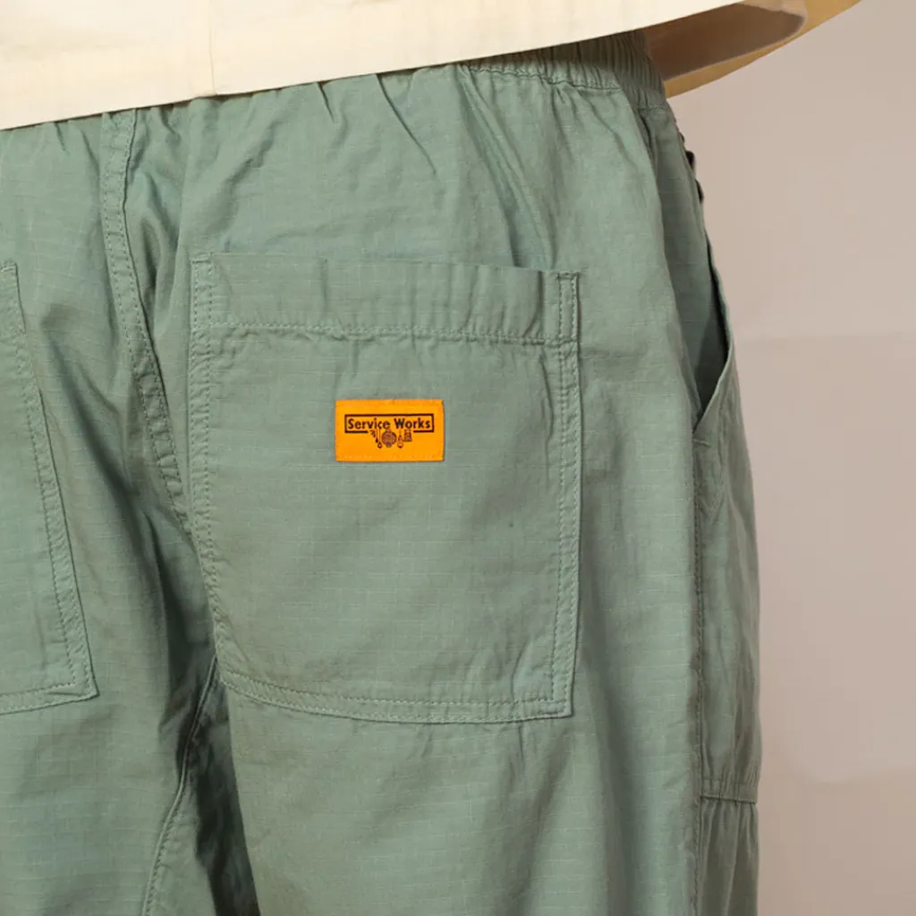 Trousers|Service Works Ripstop Chef Pant - Sage