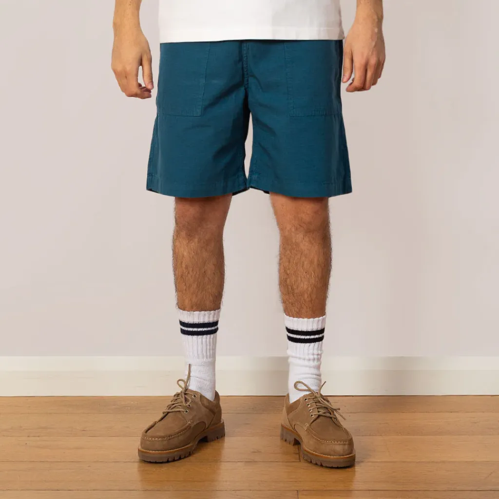 Shorts|Service Works Ripstop Chef Short - Ocean
