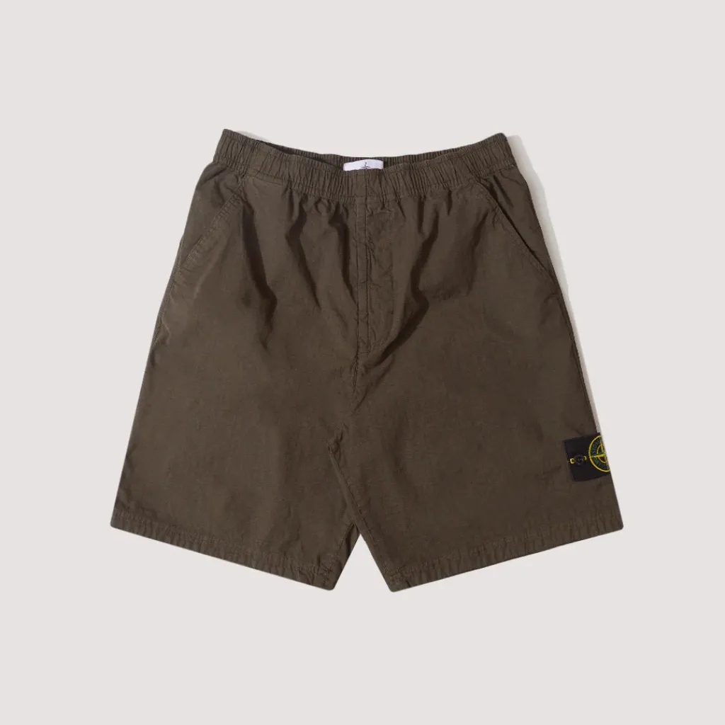 Shorts|Stone Island Ripstop Short - Military Green