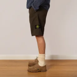 Shorts|Stone Island Ripstop Short - Military Green