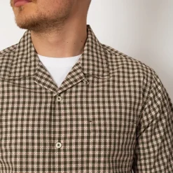 Shirts|Universal Works Road Shirt - Olive
