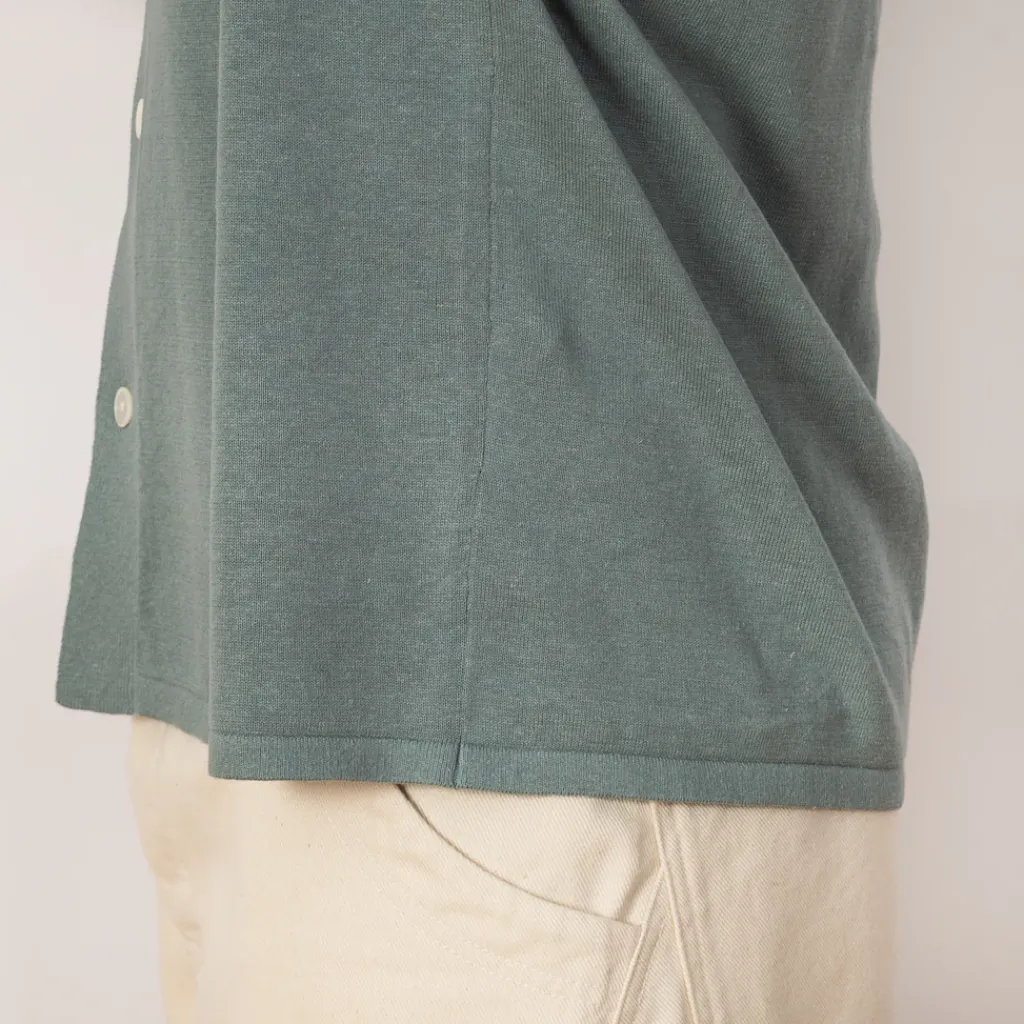 Shirts|Norse Projects Rollo Cotton Linen SS Shirt - Greyish Blue