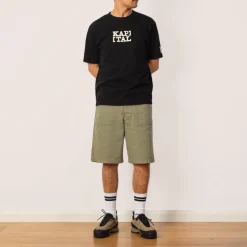 T-Shirts|Kapital Rookie Crew Tee - Black