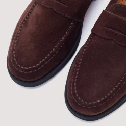 Footwear|Sebago Ryan Suede - Dark Brown