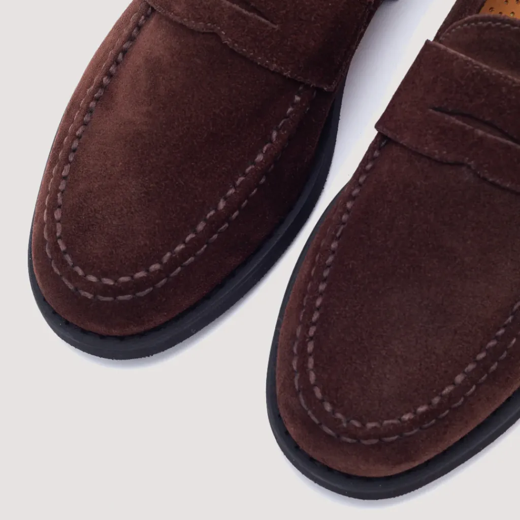 Footwear|Sebago Ryan Suede - Dark Brown