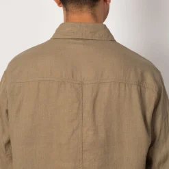 Jackets|Kaptain Sunshine Safari Shirt Jacket - Beige