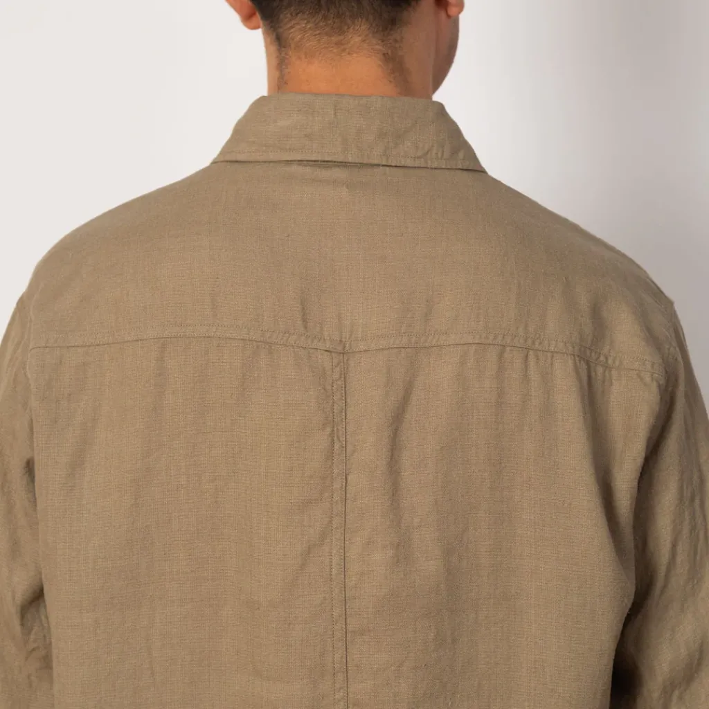 Jackets|Kaptain Sunshine Safari Shirt Jacket - Beige