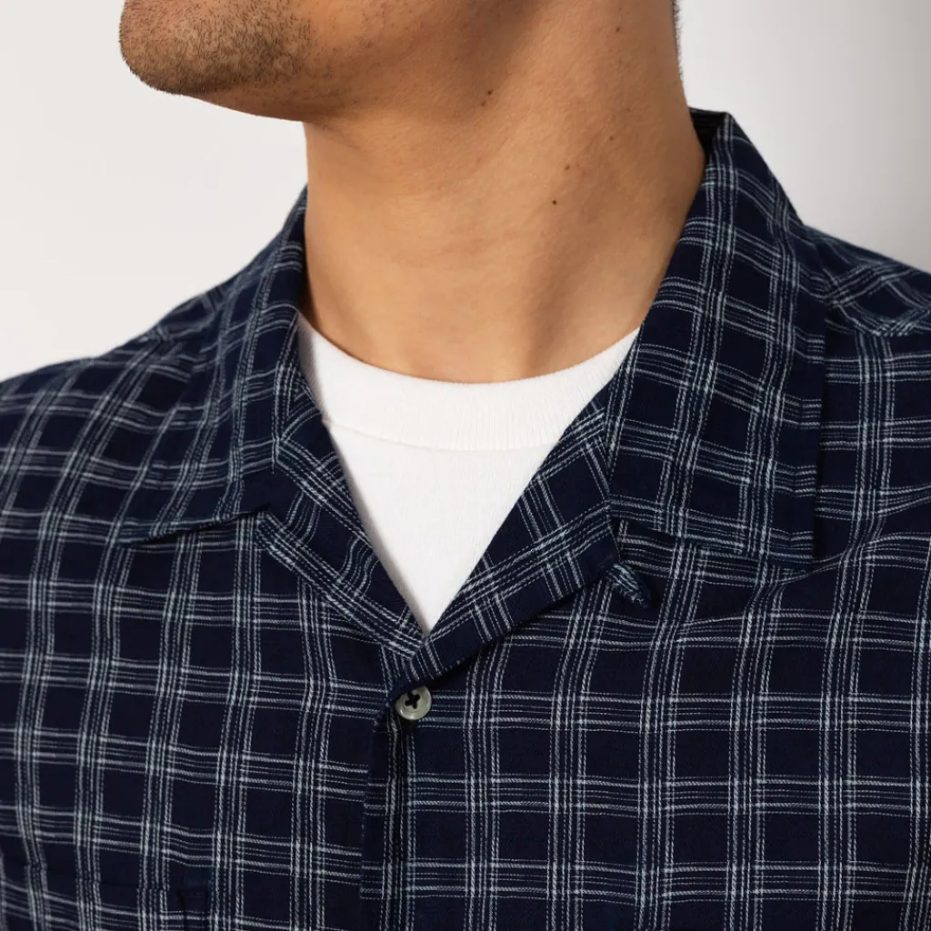 Shirts|Universal Works Sal Road Shirt - Indigo