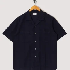 Shirts|Universal Works Sal Road Shirt - Navy
