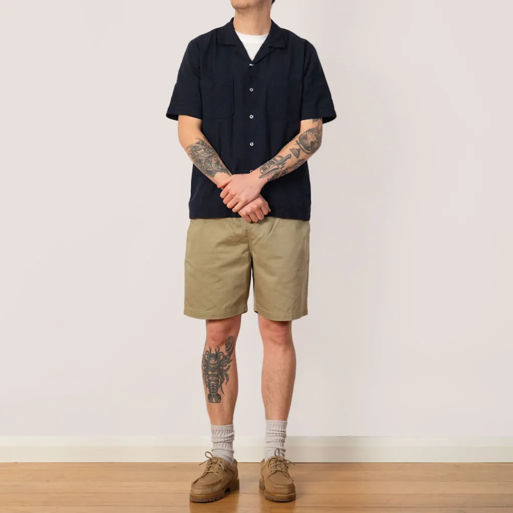 Shirts|Universal Works Sal Road Shirt - Navy
