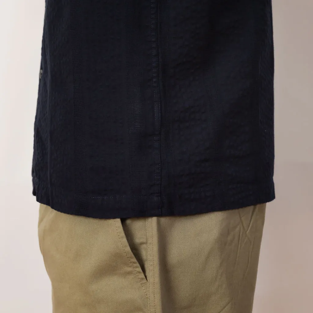 Shirts|Universal Works Sal Road Shirt - Navy