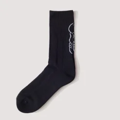 Socks|Service Works Salt + Pepper Socks - Black