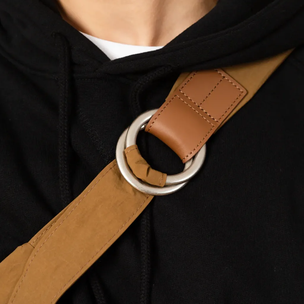 Bags|Master Piece Sash Shoulder Bag - Camel