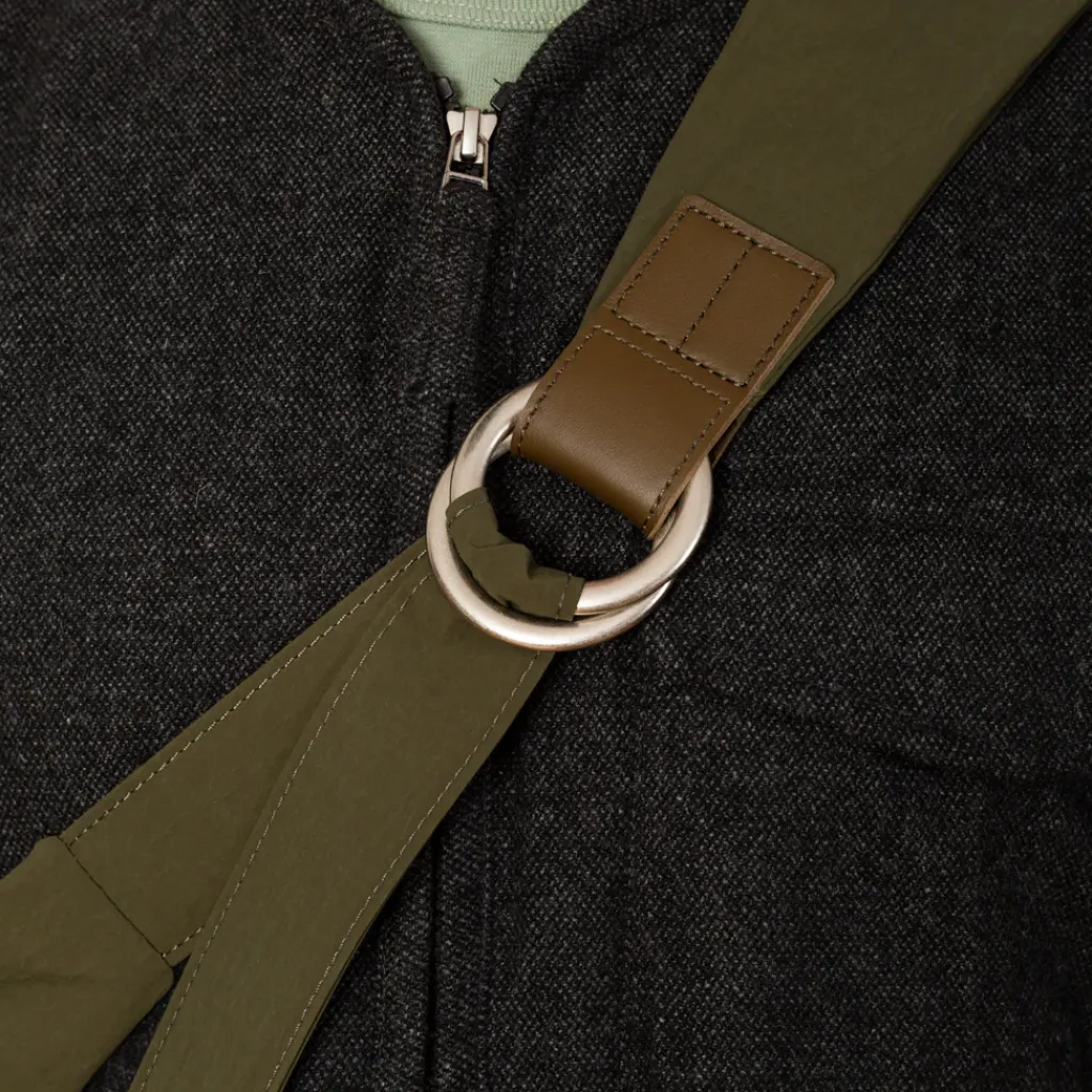 Bags|Master Piece Sash Shoulder Bag - Khaki