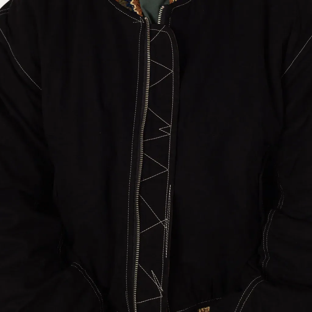 Jackets|Story MFG Seed Bomber - Black Wonky-Wear