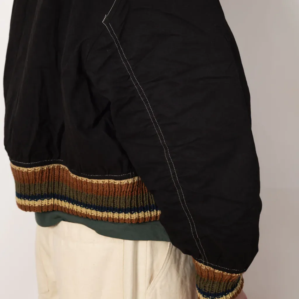 Jackets|Story MFG Seed Bomber - Black Wonky-Wear